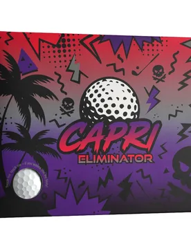 Golfbälle Eliminator - 12er Pack, weiss - CAPRI Golf - FashionsVida