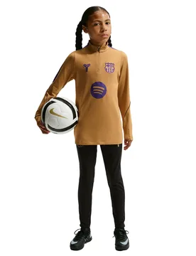 FC Barcelona Kinder Trainingsoberteil Außen Strike 2026/27 - Doré - male - Size: 10/12 ans - Nike - FashionsVida