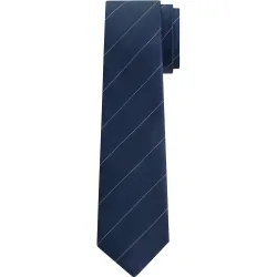 Corbata de hombre con seda y rayas