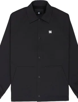 Blouson imperméable et respirant - Drylyne Coach Jacket 10K Black - Taille L - Noir - Dc shoes - FashionsVida