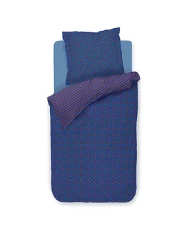 Perkal Bettwäsche ALVIDA 70x90cm/140x200cm Dark Blue dunkelblau baby - Pip Studio - FashionsVida