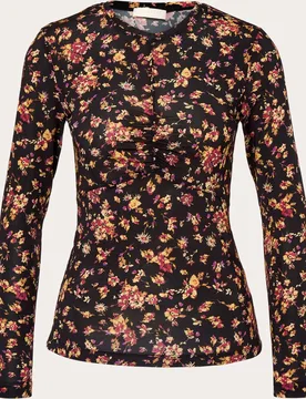 Ulla Johnson - Jersey floral Neri - Ulla Johnson - FashionsVida