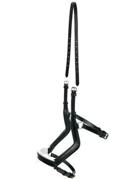 Reithalfter Modena, schwarz-weiß, VB - Busse - FashionsVida