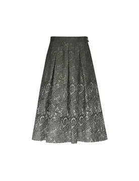 Trachtenrock MILA dunkelgrün 36 Damen - Wenger - FashionsVida