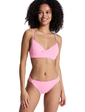 Top de bikini de mujer Solid Essentials Wrap Bra - Roxy - FashionsVida