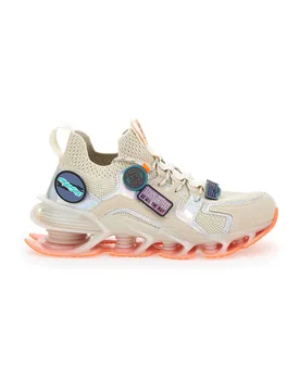 Sneakers Orange Patch Shox Royal Blu RBLE 216419 43 - ROYAL BLUE - FashionsVida