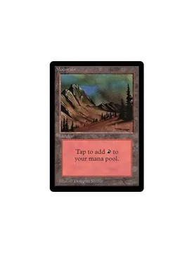 Mountain (#1) Beta - Magic: The Gathering - FashionsVida