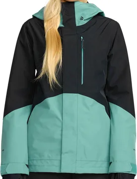 Veste de snow imperméable et isolante en GORE-TEX ePE- - V.Co Eras Insulated Gore-Tex Jacket W Arctic Blue - Taille S - Volcom - FashionsVida