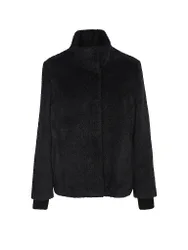 Veste imitation fourrure noir 38