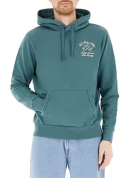 Felpa con cappuccio POLO PETROLIO S
