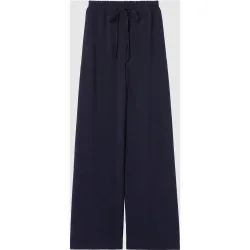 Pantalones anchos de mujer fluidos de pernera ancha