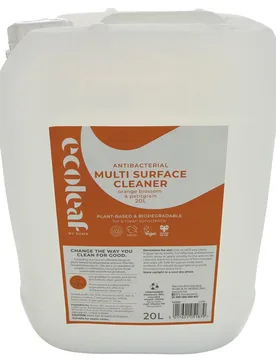 Antibacterial Multi Surface Cleaner - Orange Blossom & Petitgrain - 20L - Ecoleaf - FashionsVida