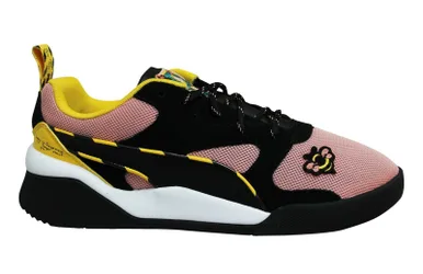 Aeon X Sue Tsai Rose Black Low Lace Up Womens Trainers 369876 01 - Multicolour Leather - Size Uk 3