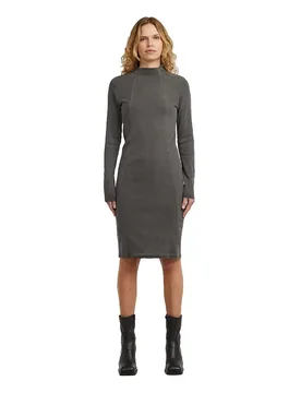 Robe Courte à Manches Longues Washed Asfalt Gd L - G-Star - FashionsVida