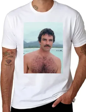 Tom Selleck T-Shirt t shirt man luxury cotton t shirts high quality T-Shirt - Aliexpress - FashionsVida