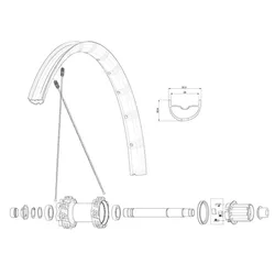 Mavic Essieu De Moyeu Its4 Qrm