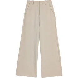 Pantalones anchos sastre de mujer