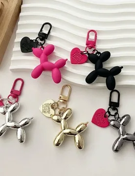 Fashion Keychain Punk Balloon Dog Women's Keychain Bag Pendant Jewelry Girl Car Keychain Accessories - Aliexpress - FashionsVida