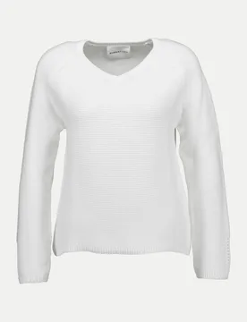 Robert Ley Strickpullover Weiß 42 - Robert Ley - FashionsVida