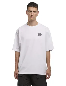 T-shirt à Manches Courtes Crossover Bright White L - Ecko Unltd - FashionsVida