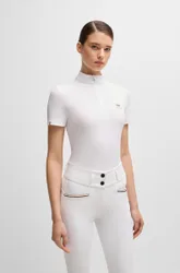 Equestrian Damen Turniershirt MARIA white XS