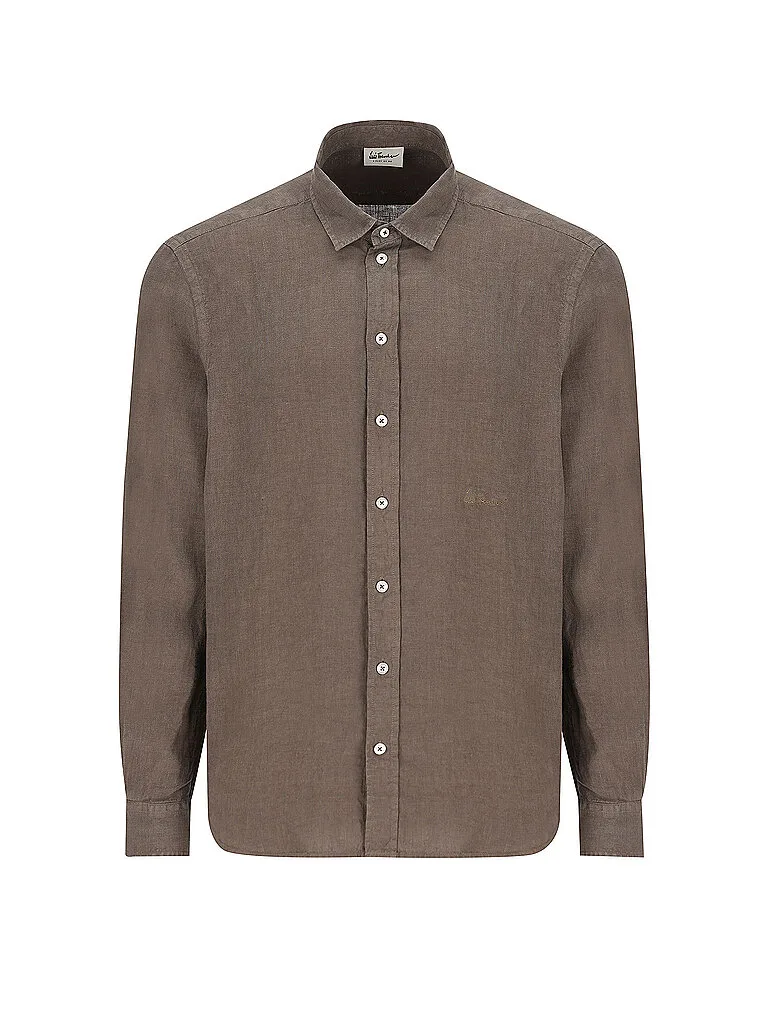 Trachtenhemd LUBODE hellbraun M Herren - LUIS TRENKER - FashionsVida