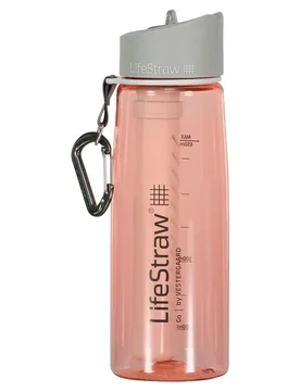 Bouteille Go 650ml Coral One Size - LifeStraw - FashionsVida
