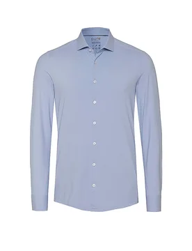 Jerseyhemd Slim Fit hellblau 43 Herren - Pure - FashionsVida