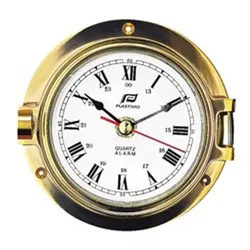 Clock 3 Golden One Size unisex