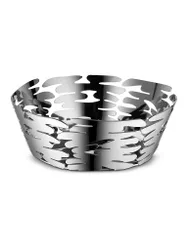 Ciotola rotonda Barket 18cm argento