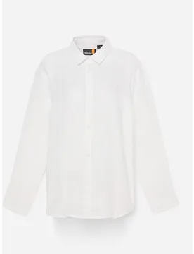 Camisa de lino de mujer de manga larga - Timberland - FashionsVida