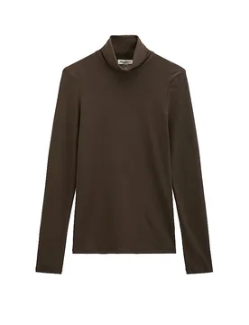 Pull à col roulé marron XS - Marc O'Polo - FashionsVida