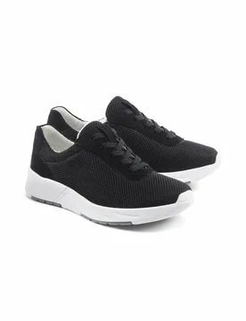 Mesh Sneaker - Schwarz - female - Size: 39 - Semler - FashionsVida