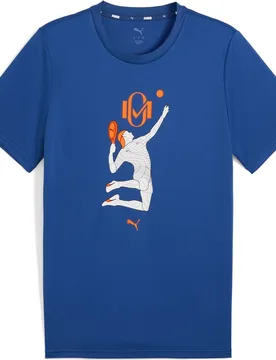 Camiseta de fútbol de Hombre Individual Momo Graphic Tee - Puma - FashionsVida