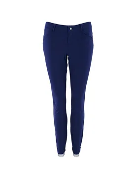 Hose Mona - Summer Jersey, 7/8 Länge, navy 40 - Alberto - FashionsVida