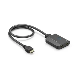 Splitter Hdmi Hdmi 4k 1 In 2 Out Negro Black One Size unisex