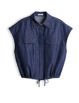 Chemisier FULISMA bleu marine 42 - Opus - FashionsVida