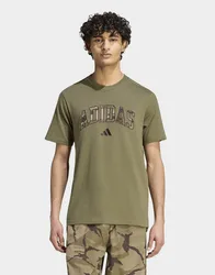 Mens T-shirt Seasonal Essentials Camo - Verde, verde verde Uomo taglia XS
