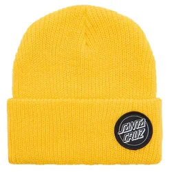 Bonnet Outline Dot Yellow One Size Homme