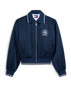 Tommy Jeans Blouson bleu marine L - Tommy Jeans - FashionsVida