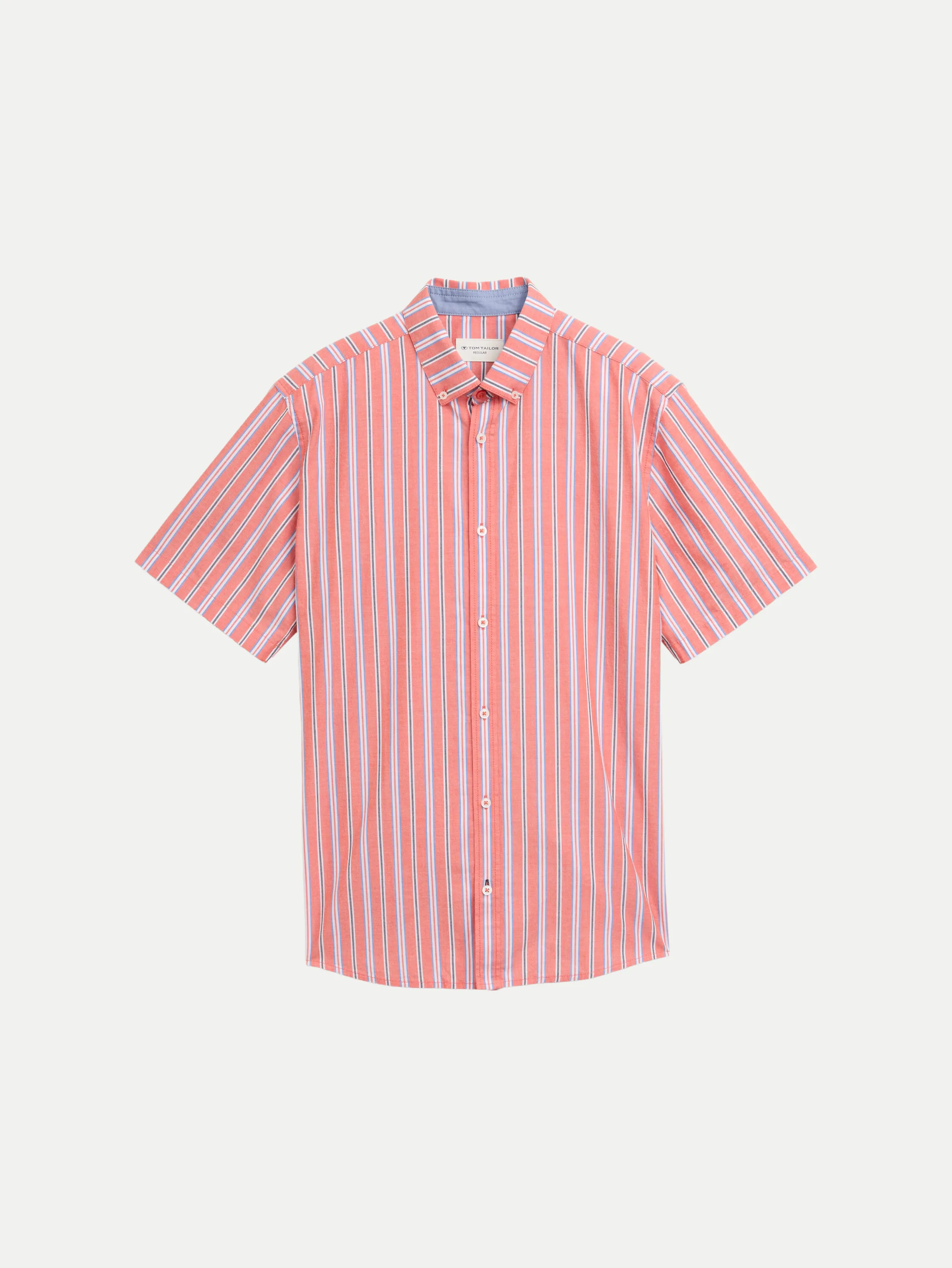 Oxford Hemd Gestreift Mehrfarbig L - Tom Tailor Casual - FashionsVida