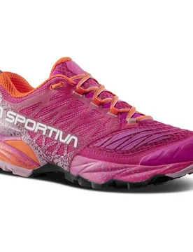 Akasha Ii Trail Running Shoes Springtime / Cherry Tomato UK 4 Women - La Sportiva - FashionsVida