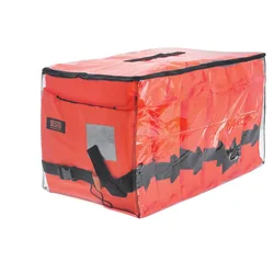 Bag With 6 Adult Gulf Life Jacket Orange One Size unisex