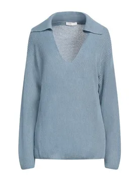 Pullover Mujer Azul pastel 38 Mujer - Fedeli - FashionsVida