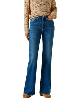 Jeans A Vita Alta Willa Pl2050805ad Flare Fit Denim 26 - Pepe jeans - FashionsVida