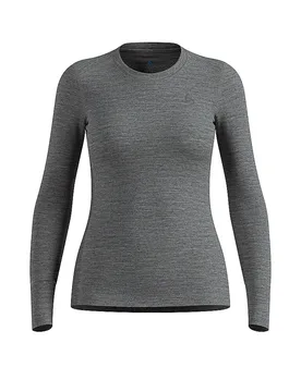Damen Shirt Merino 200 grau XL W - Odlo - FashionsVida