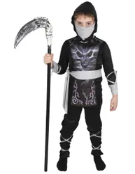 Ninja Skelett Kostüm für Kinder