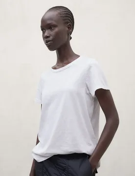 Camiseta de mujer con corte regular y cuello redondo - Ecoalf - FashionsVida