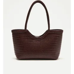 Bolso shopper de mujer liso