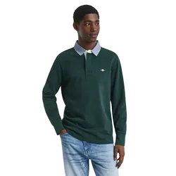 Polo A Maniche Lunghe 200082 Tartan Green L